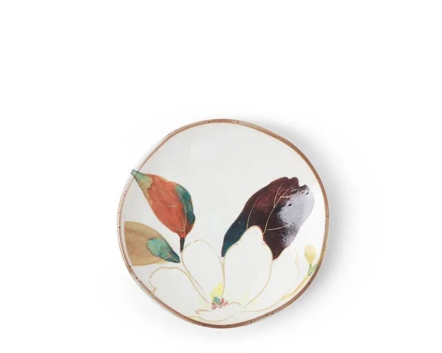 Miya Company Floral Mini Plate White | Small Plates