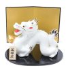 Miya Company Figurine Dragon White With Screen 3.25" | Zodiac