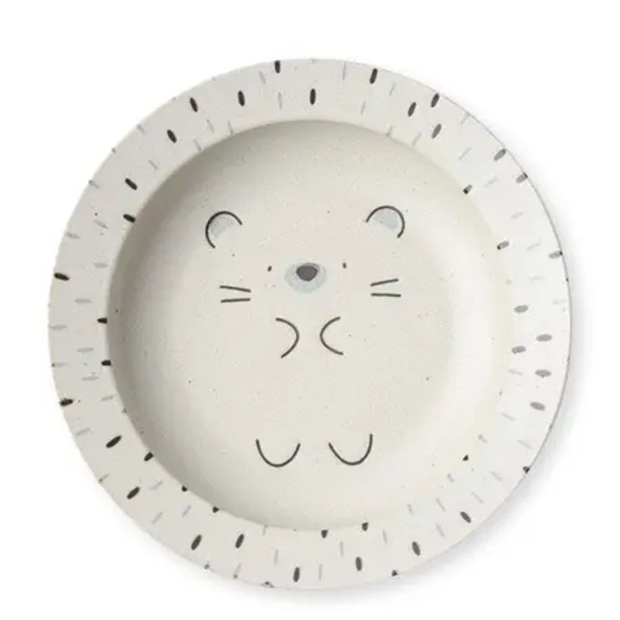 Miya Company Mogu Mogu Hedgehog Shallow Bowl 8.75" | Plates