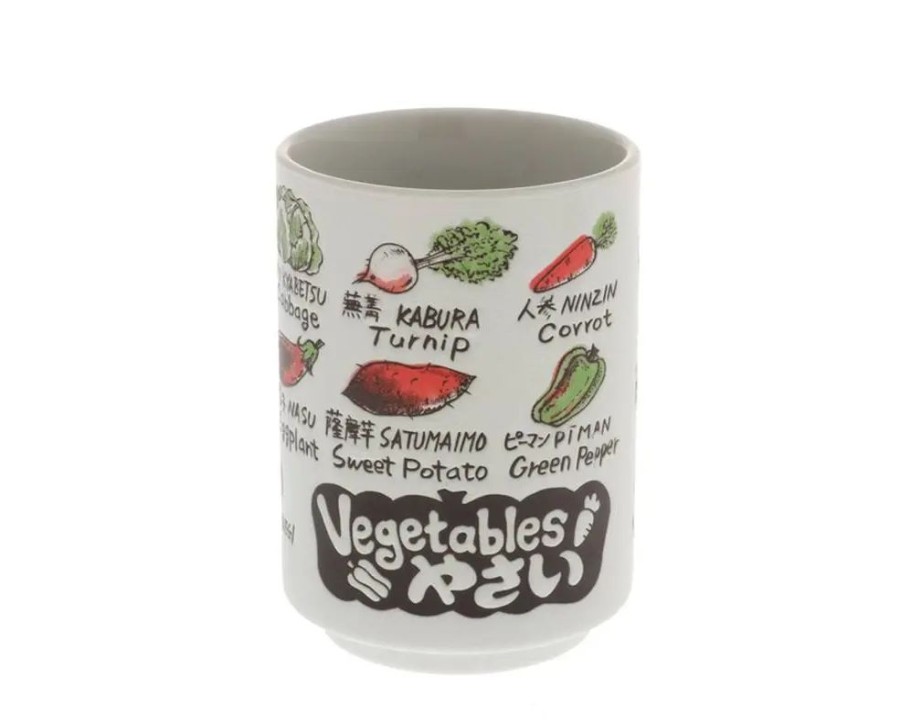 Miya Company Teacup Favorite Vegetables | Cups/Mugs