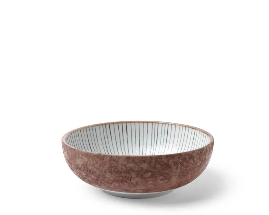 Miya Company Tokusa Gray 6" Bowl | Shallow Bowls