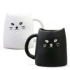 Miya Company Black & White Cat Mug Set | Cats