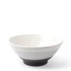 Miya Company Bowl Gradient Black & White 7" | Ramen Bowls