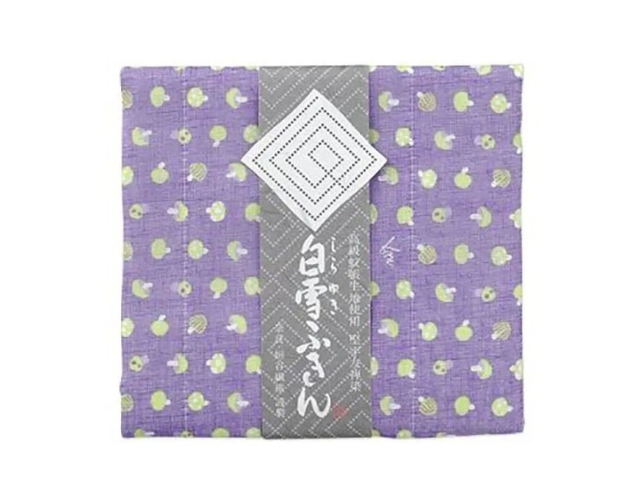 Miya Company Towel Fuukin Mushrooms Violet | Textile