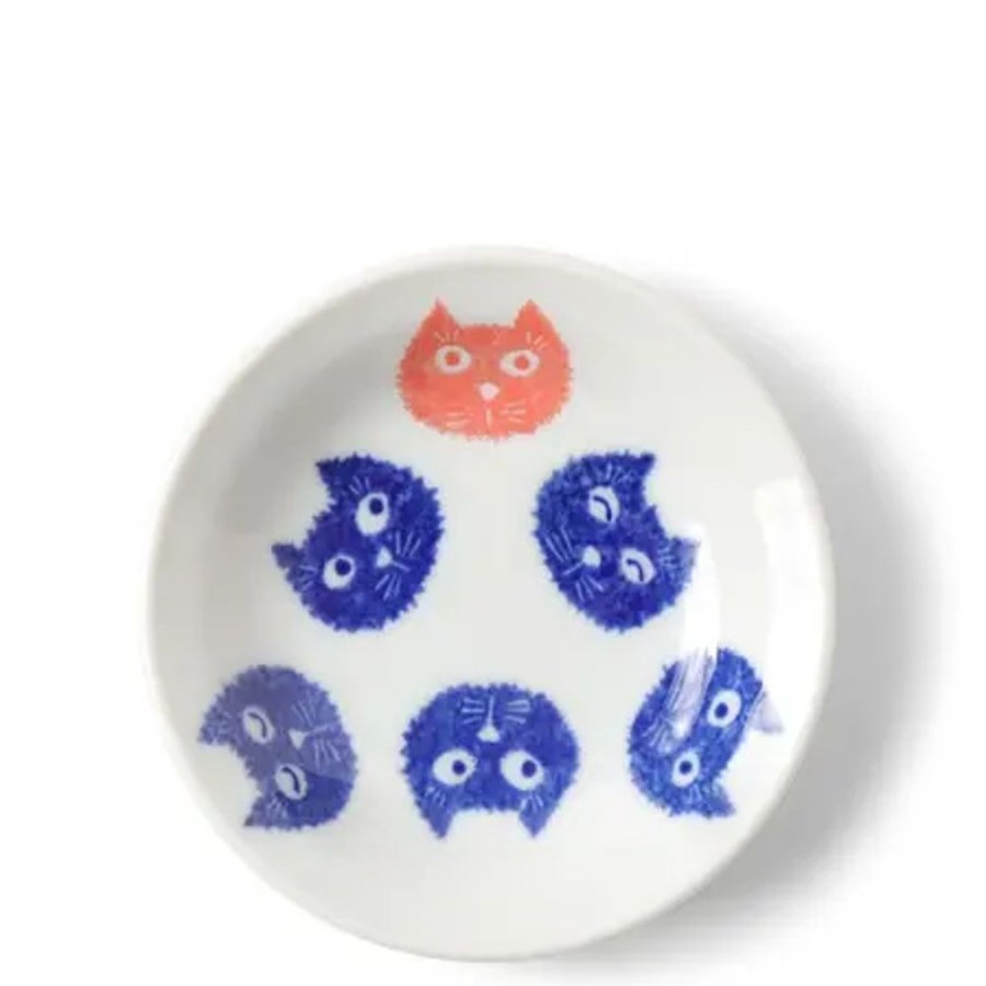 Miya Company Sauce Dish Cat Furry Faces | Other