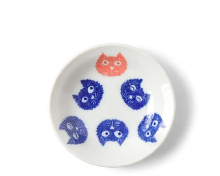 Miya Company Sauce Dish Cat Furry Faces | Other