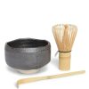 Miya Company Matcha Set Black | Matcha Bowls & Accessories