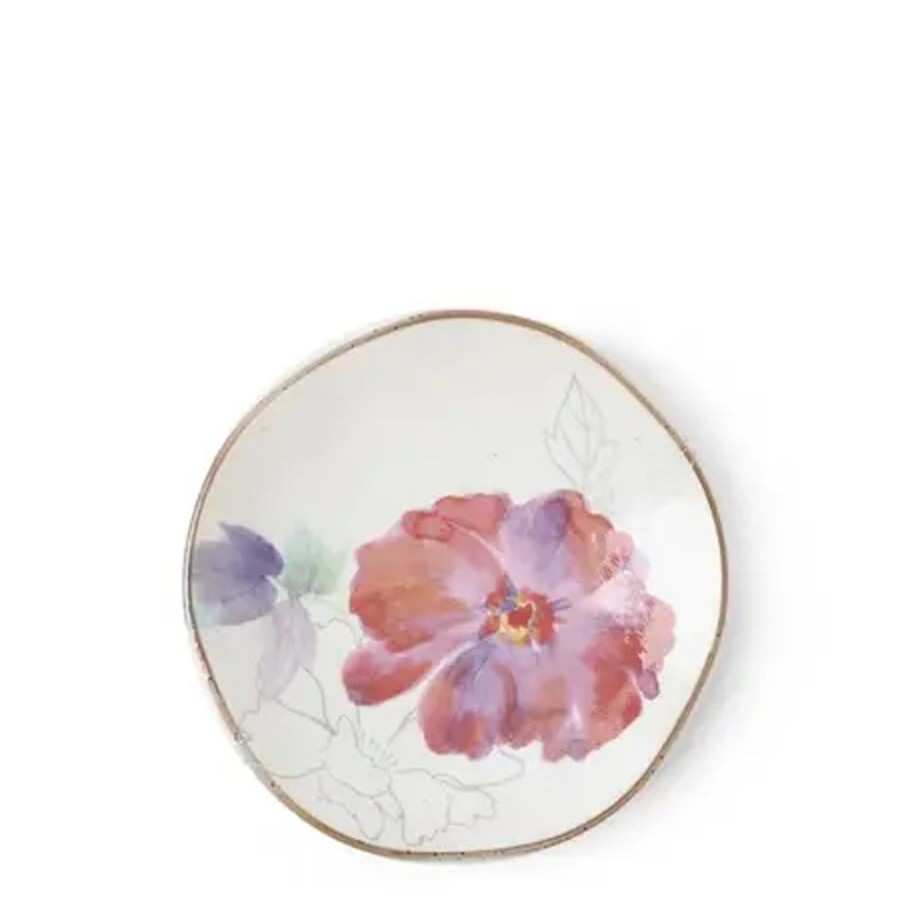 Miya Company Floral Mini Plate Purple | Small Plates