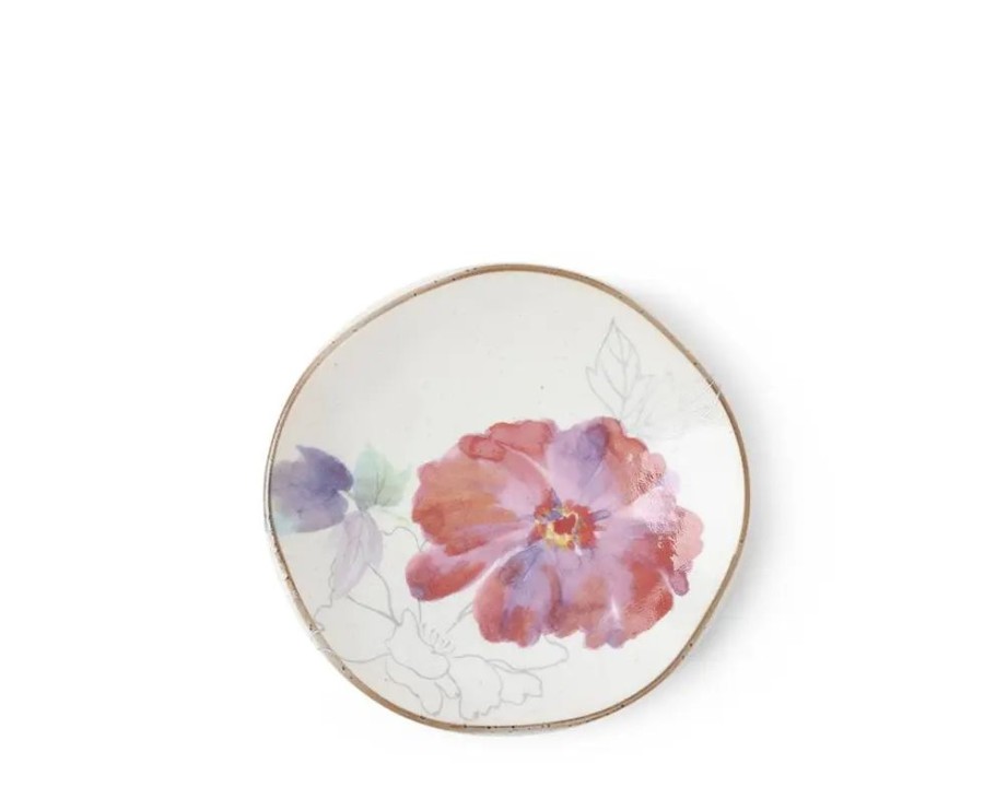 Miya Company Floral Mini Plate Purple | Small Plates