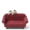 Miya Company Figurine Cat On Red Sofa | Cats