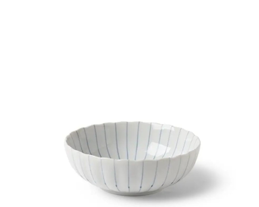 Miya Company Kasa Lines 5.5" Bowl | Shallow Bowls