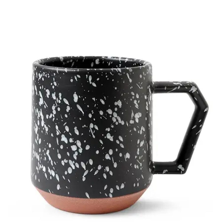 Miya Company Chips 12 Oz. Mug Splash Black | Mugs