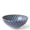 Miya Company Blue & White Snowflake 8.25" Bowl | Serving Bowls & Plates