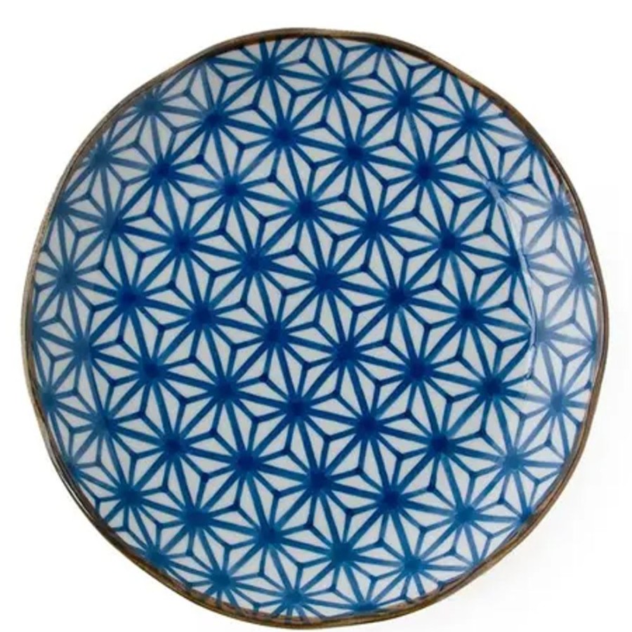 Miya Company Monyou 10" Asanoha Plate | Large Plates