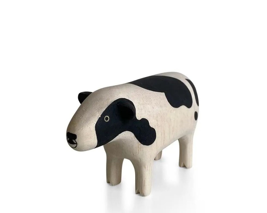 Miya Company T-Lab Wooden Animal - Cow | Other