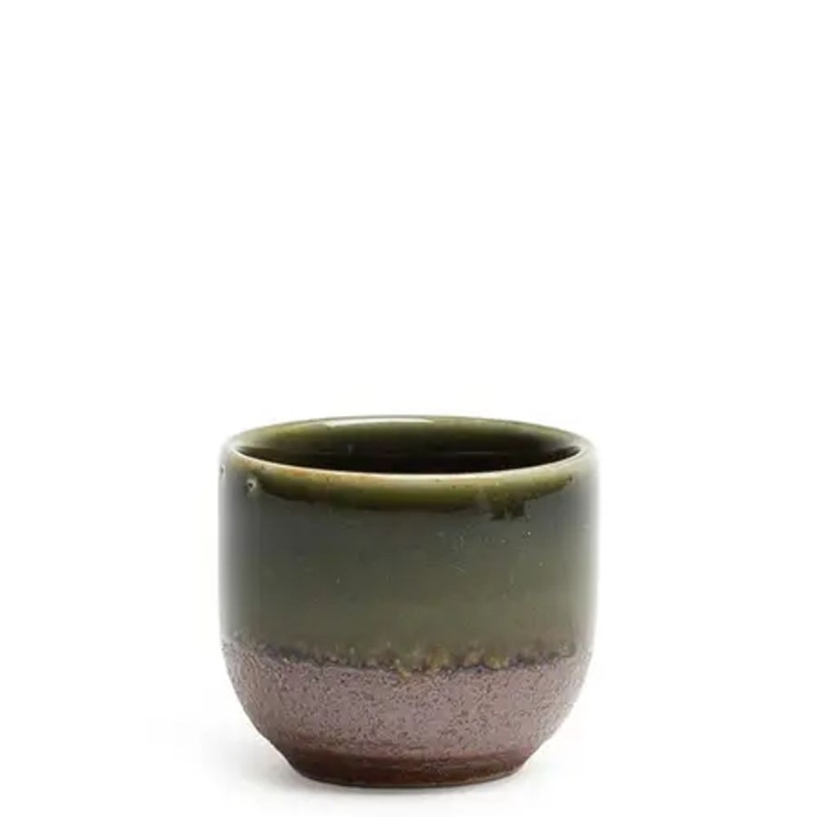 Miya Company Oribe Green 1.2 Oz. Sake Cup | Sake Bottles & Cups