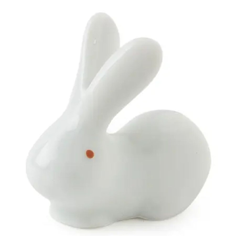 Miya Company White Rabbit Chopstick Rest - White Ears | Rabbits