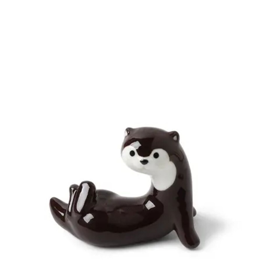 Miya Company Chopstick Rest Otter Dark Brown | Other