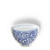 Miya Company Mini Plate 3.75" Blue & White Teacup Karakusa | Sauce Dishes