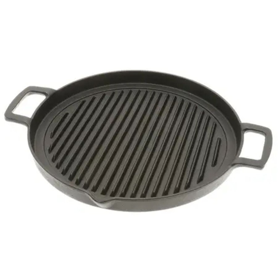 Miya Company Cast Iron Grill Pan | Cast Iron