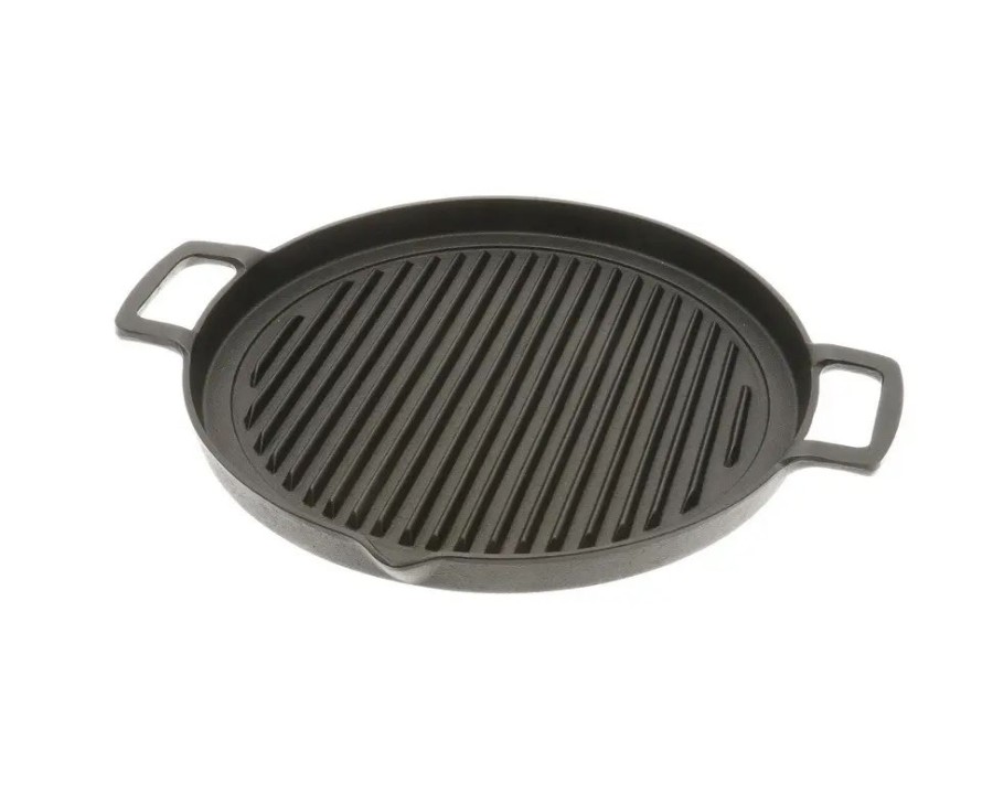 Miya Company Cast Iron Grill Pan | Cast Iron