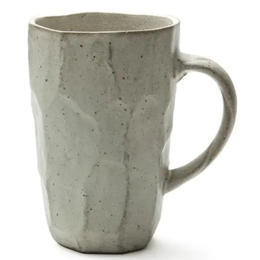 Miya Company Boulder Tall Mug - White | Mugs