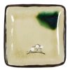 Miya Company Oribe Plum 4.5" Sq. Plate | Small Plates