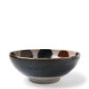 Miya Company Rustic Dots 8.5" Shallow Bowl | Shallow Bowls