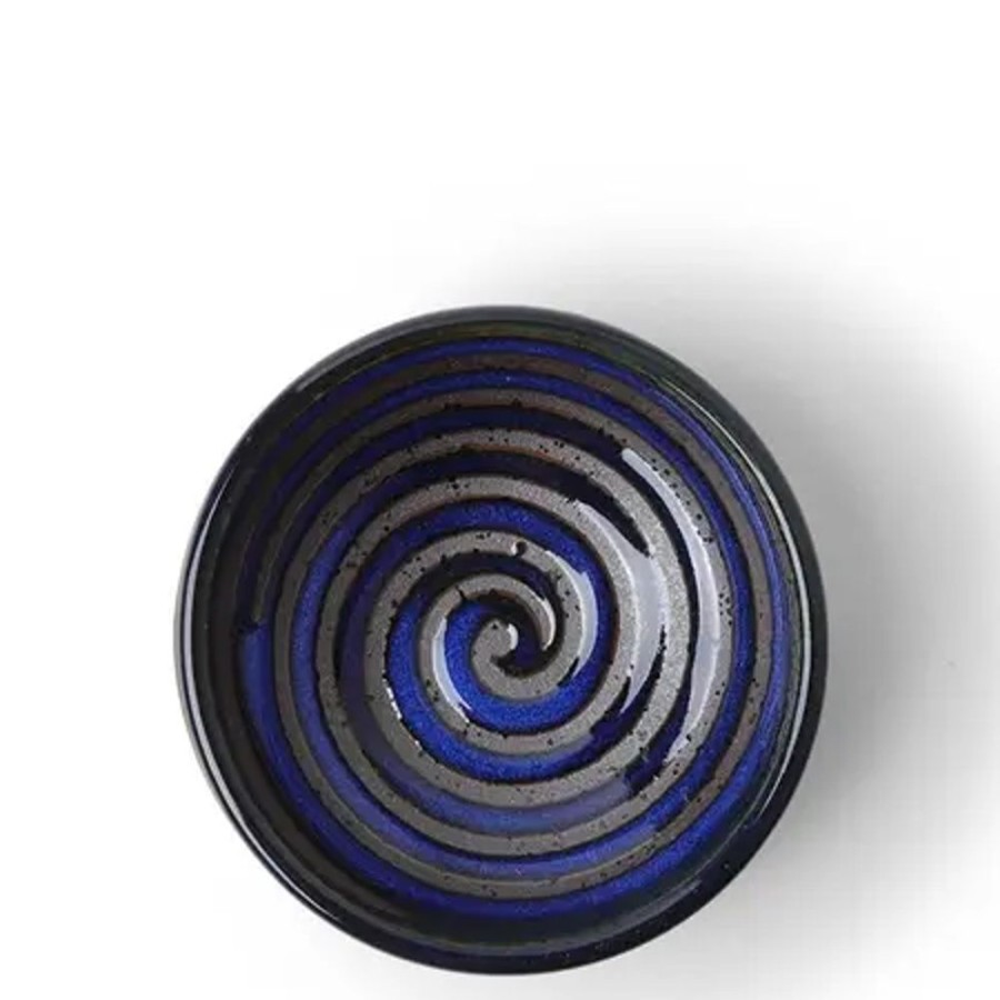 Miya Company Sauce Dish Lapis Crystalline Swirl | Sauce Dishes