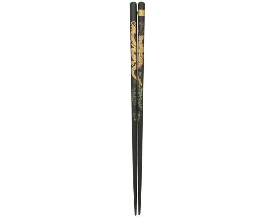 Miya Company Chopsticks Gold Sky Dragon | Mythical Creatures