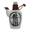 Miya Company Shoyu 8 Oz. Sauce Pot With Cork - White | Sauce Pots