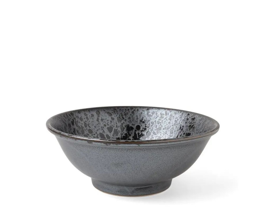 Miya Company Silver Blue Granite Design Bowl 8-1/2" | Ramen Bowls