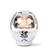 Miya Company Daruma Silver Perseverance 3-3/4" | Figurines