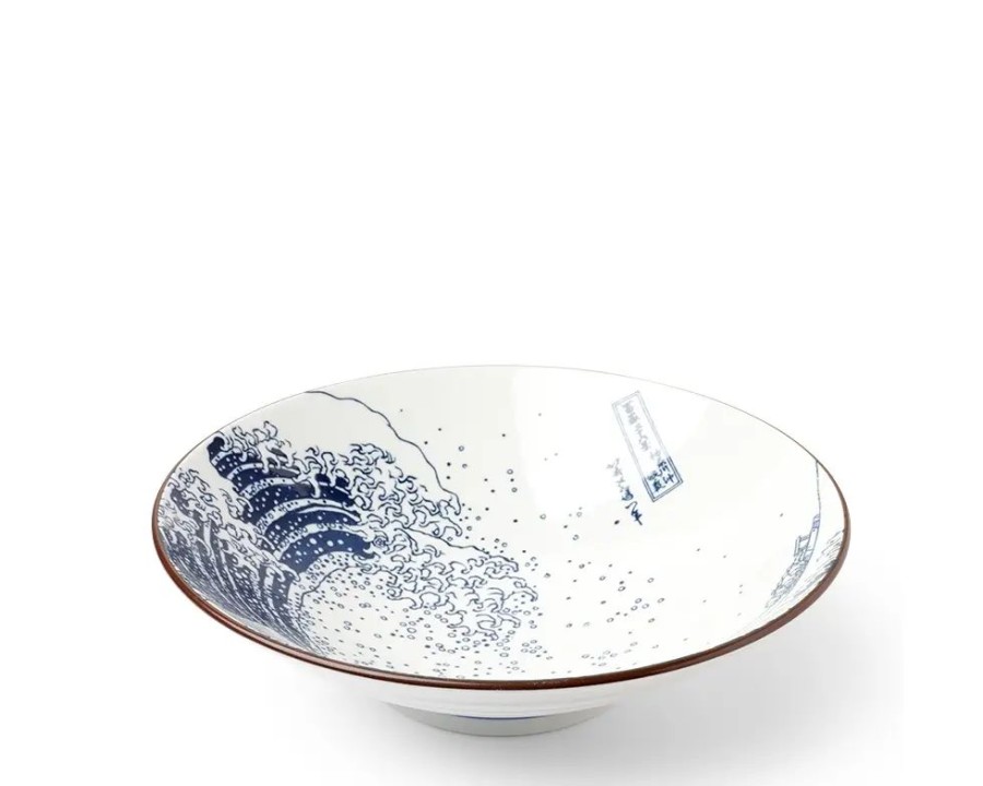 Miya Company Serving Bowl The Great Wave | Serving Bowls & Plates