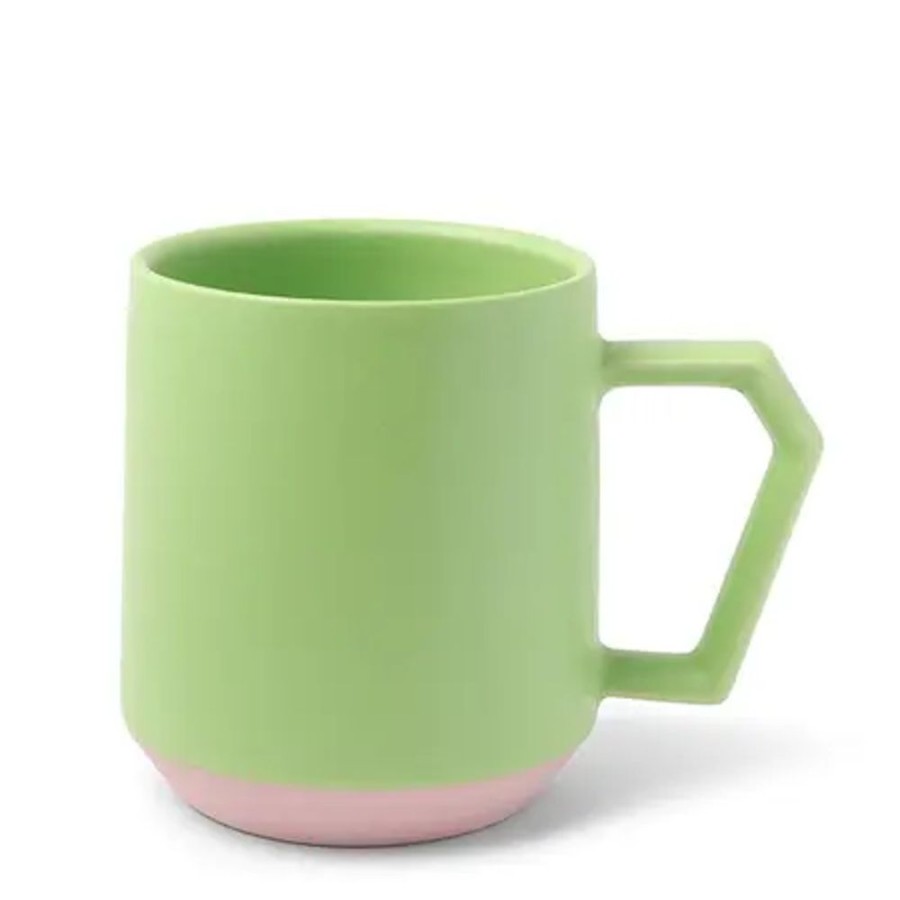 Miya Company Chips 12 Oz. Mug Pastel Green | Mugs