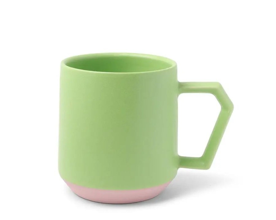 Miya Company Chips 12 Oz. Mug Pastel Green | Mugs