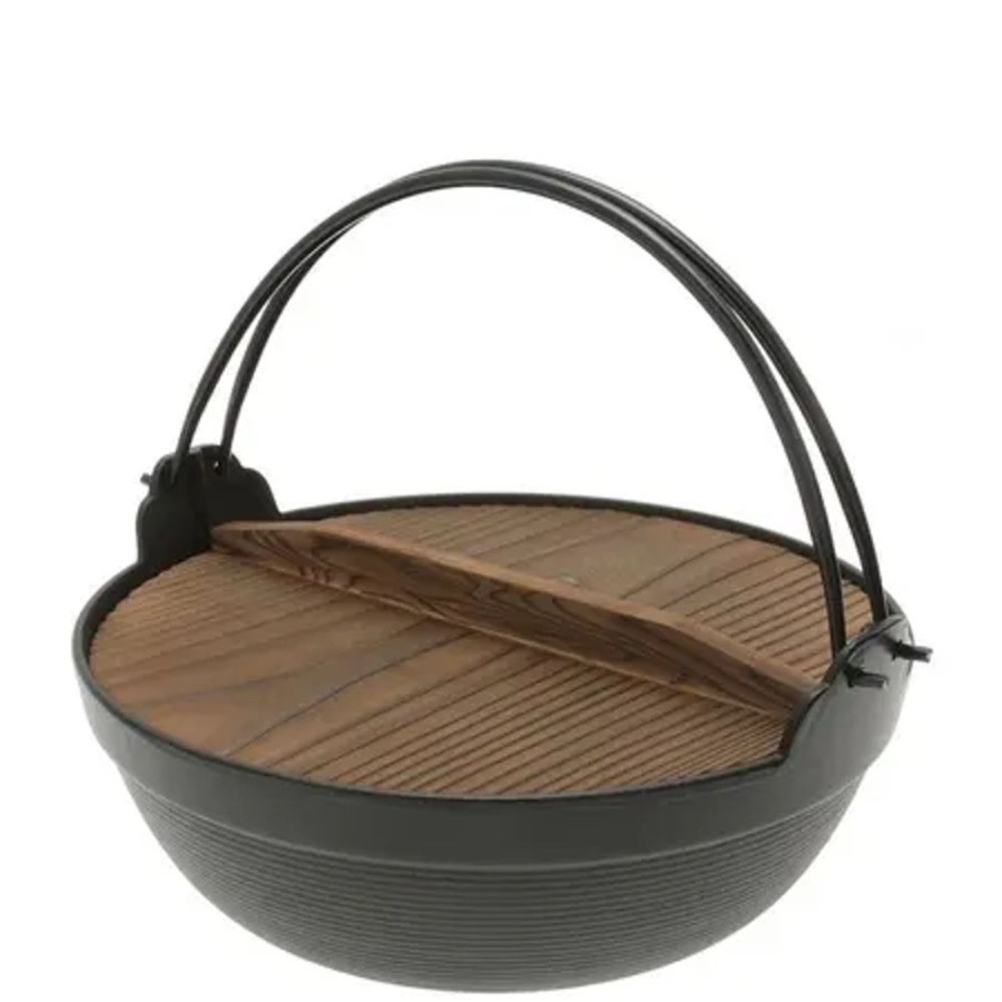 Miya Company Cast Iron Furusato Pot 9-1/2" | Cast Iron