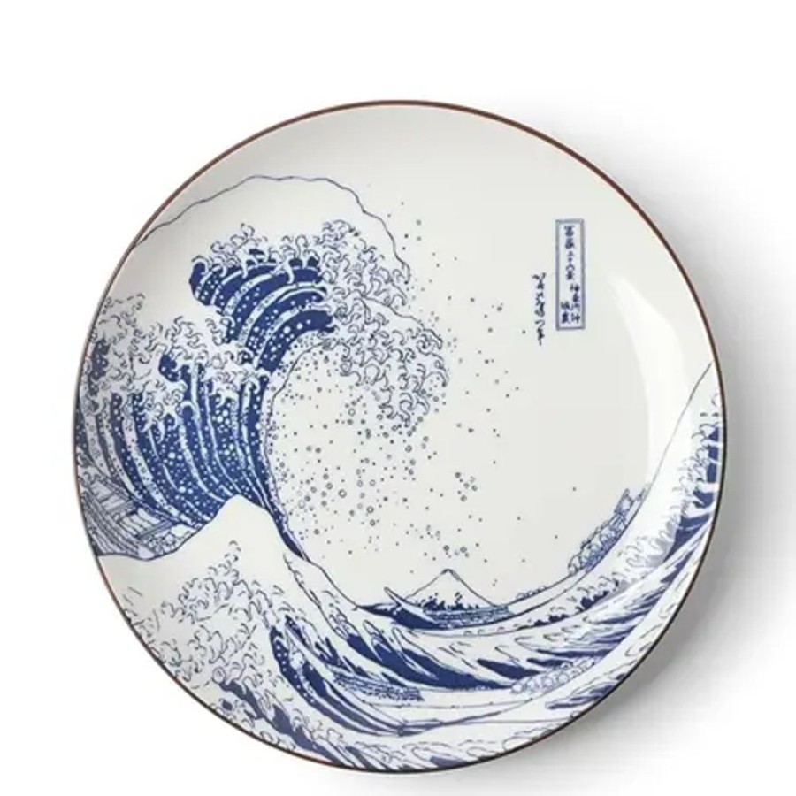 Miya Company Plate The Great Wave 10" | Large Plates