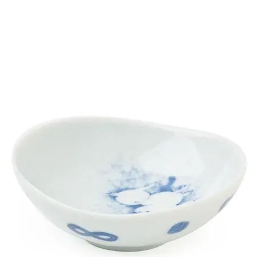 Miya Company Mayu Moon & Rabbit 3" X 3.25" Sauce Dish | Rabbits