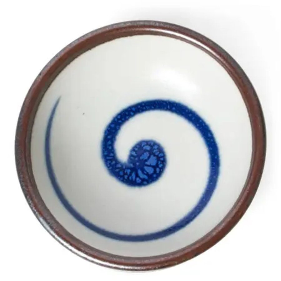 Miya Company Cobalt Swirl 3.25" Sauce Dish | Sauce Dishes