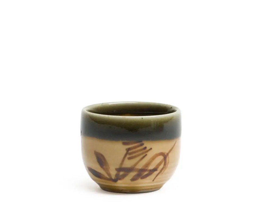 Miya Company Oribe Sasa 1.2 Oz. Sake Cup | Sake Bottles & Cups