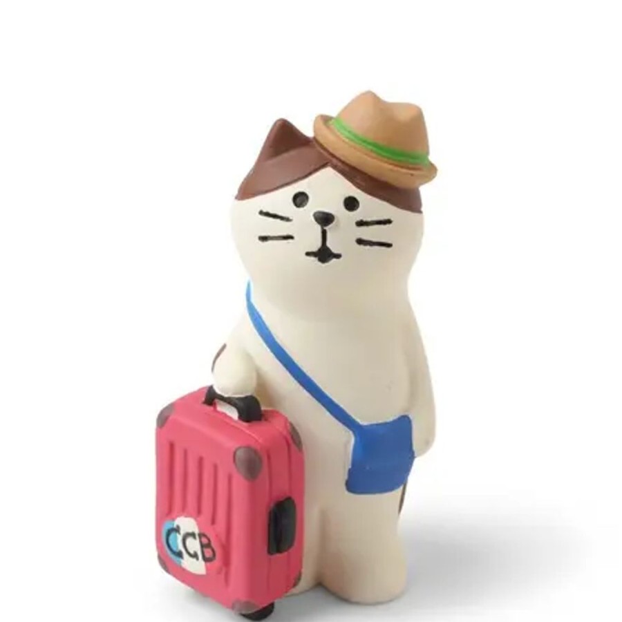 Miya Company Figurine - Traveling Cat | Cats