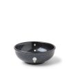 Miya Company Satin Black White Dots Sauce Bowl | Sauce Dishes