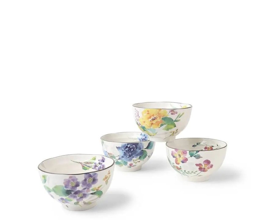 Miya Company Floral Spring Rice Bowl Set | Bowl Sets