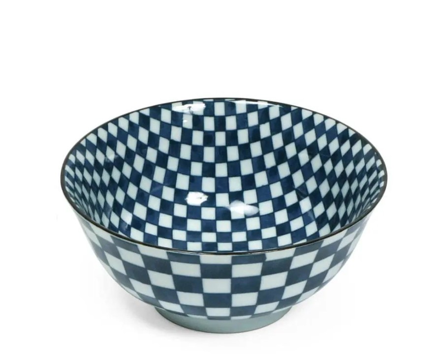 Miya Company Ichimatsu Checker 6" Bowl | Medium Bowls