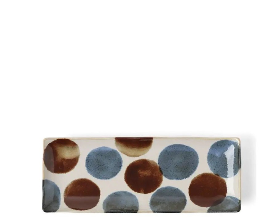 Miya Company Rustic Dots Rectangle Plate | Rectangle Plates