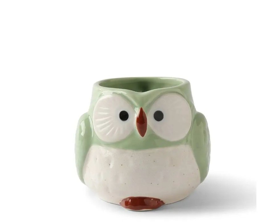 Miya Company Mug Owl Green | Cups/Mugs