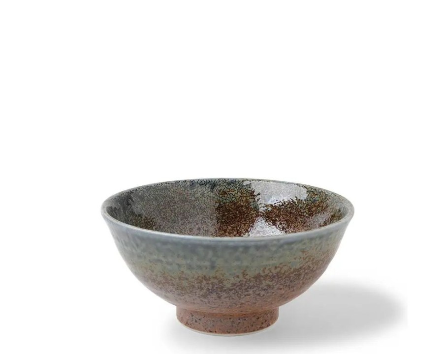 Miya Company Blue Sand Crackle Bowl 6-1/4" | Medium Bowls