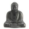 Miya Company Paperweight Buddha Black | Desk Accessories