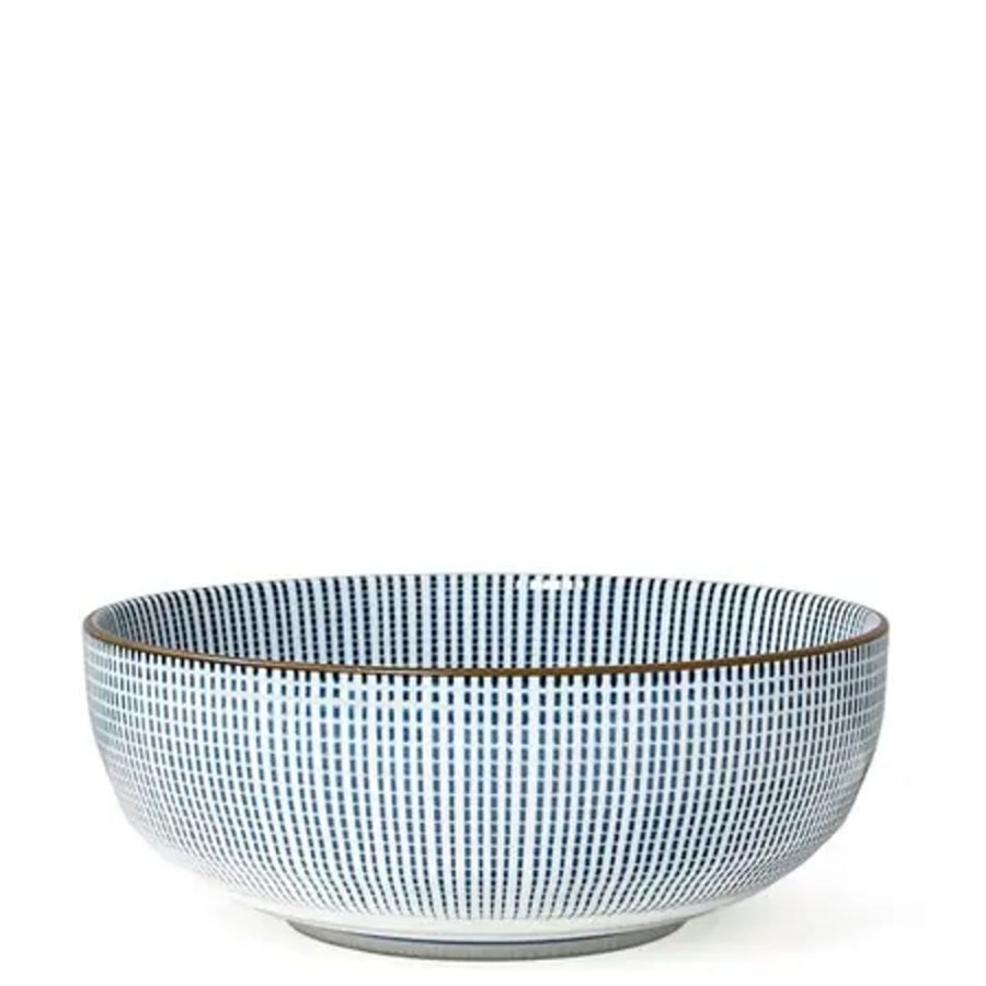 Miya Company Sendan Tokusa 6.75" Shallow Bowl | Serving Bowls & Plates